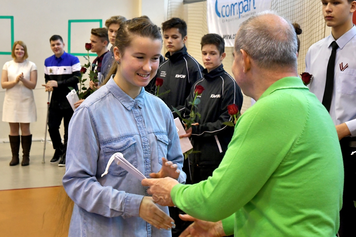 Pilsētas domes priekšsēdētājs Aivars Lembergs izsaka atzinību vasaras